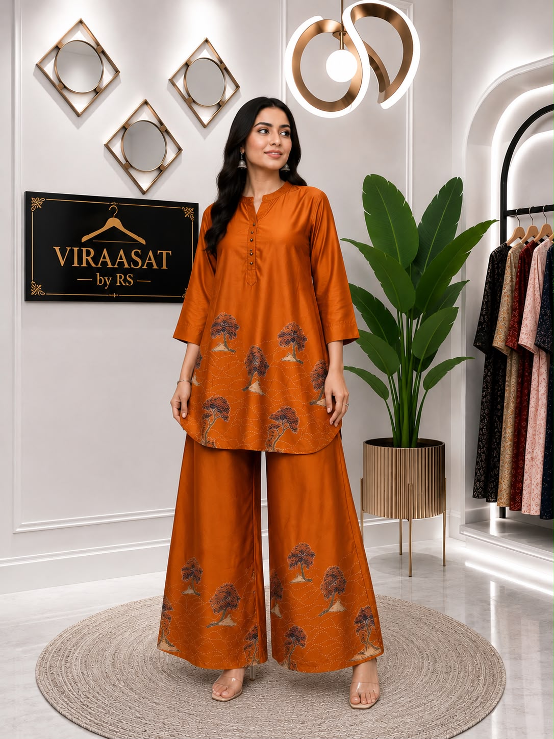 VS-180 Amber Rust Coord Set